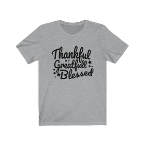 Thankful Grateful Blessed Shirt, Thanksgiving Shirt, Fall Shirt, Fall Teacher Shirt, Thankful Shirt, Thanksgiving Tee, Grateful Shirt