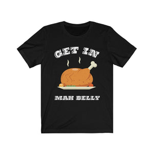 Get in Mah Belly T-Shirt, Thanksgiving T-Shirt, Thanksgiving Family Shirts, Thanksgiving Outfit, Funny Shirts, Thankful Family Shirts