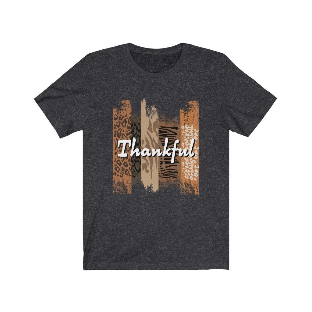 Thankful Printed T-Shirt, Thanksgiving T-Shirt, Thanksgiving Family Shirts, Thanksgiving Outfit, Autumn Funny Shirts, Thankful Family Shirts