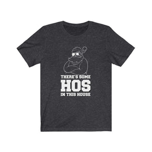 There's Some Hos In This House Shirt, Ugly Christmas Shirt, Funny Santa Shirt, Funny Christmas Gift, Naughty Santa Shirt, Christmas Pajamas