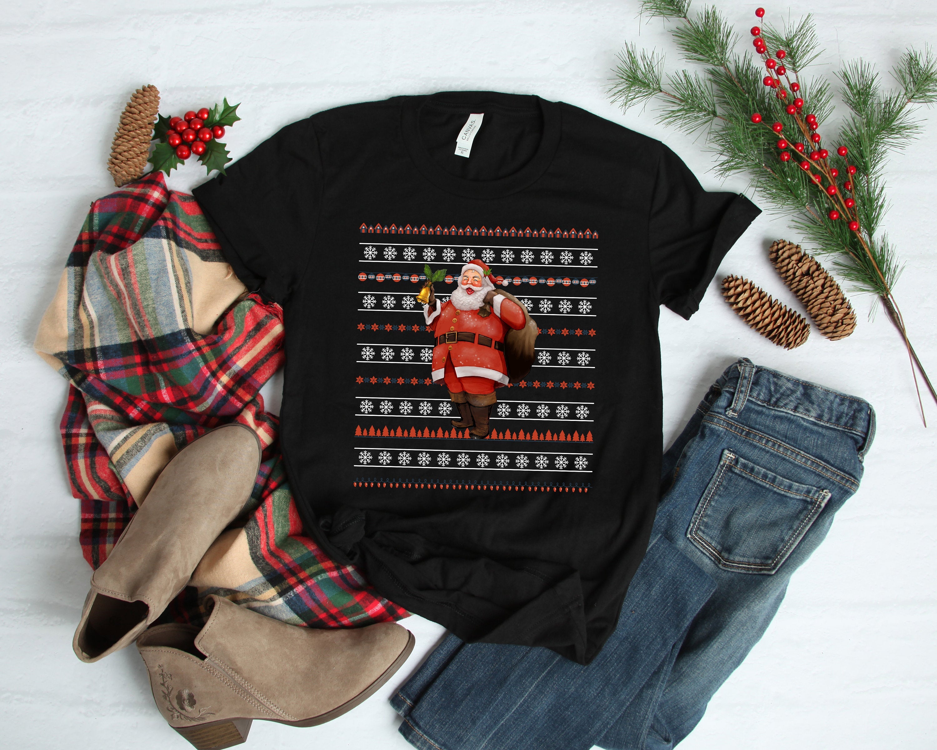 Santa Shirt, Santa's Favorite Ho Shirt, Couple Christmas Shirts, Couple Sweaters, Funny Christmas Shirt, Matching Christmas Couple Shirts