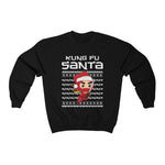 Kung Fu Santa Sweatshirt, Ugly Christmas Sweater, Funny Santa Shirt, Funny Christmas Gift, Naughty Santa Sweater, Cute Christmas Pajamas
