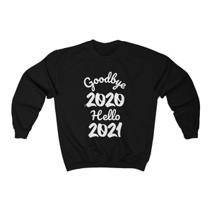 Good Bye 2020 Hello 2021 Sweatshirt, Hello New Year Sweater, New Years Eve Sweater, Holiday Sweater, Happy New Year Sweater