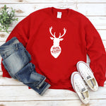 Merry Christmas Reindeer Sweatshirt, Christmas Party Sweater, Family Christmas Sweater, Funny Reindeer Shirt, Funny Christmas Gift