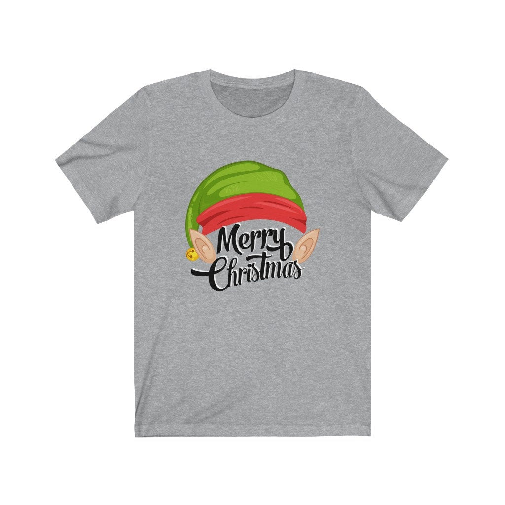 Merry Christmas Shirt, Funny Women's Holiday Shirt, Ugly Christmas Shirt, Cute Christmas Elf Shirt, Family Christmas Elf Shirts