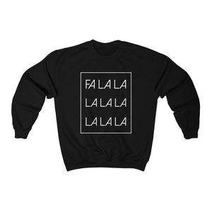 Fa La La La La Christmas Sweatshirt, Funny Holiday Sweatshirt, Fun Christmas Sweater, Women's Holiday Sweatshirt, Ugly Christmas Sweatshirt