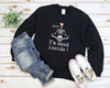 Baby Im Dead Inside Sweatshirt, Skeleton Drinking Coffee, Funny Christmas Sweatshirt, Ugly Christmas Sweater, Christmas Humor Sweatshirt