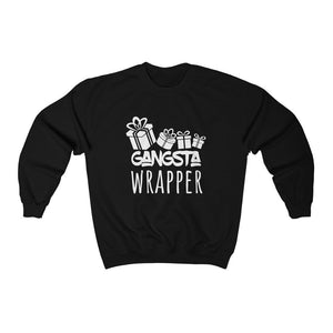 Gangsta Wrapper Sweatshirt, Ugly Christmas Sweater, Funny Christmas Sweatshirt, Christmas Party Shirts, Family Holiday Sweatshirts