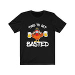 Time To Get Basted T-Shirt, Thanksgiving T-Shirt, Thanksgiving Family Shirts, Thanksgiving Outfit, Funny Shirts, Thankful Family Shirts
