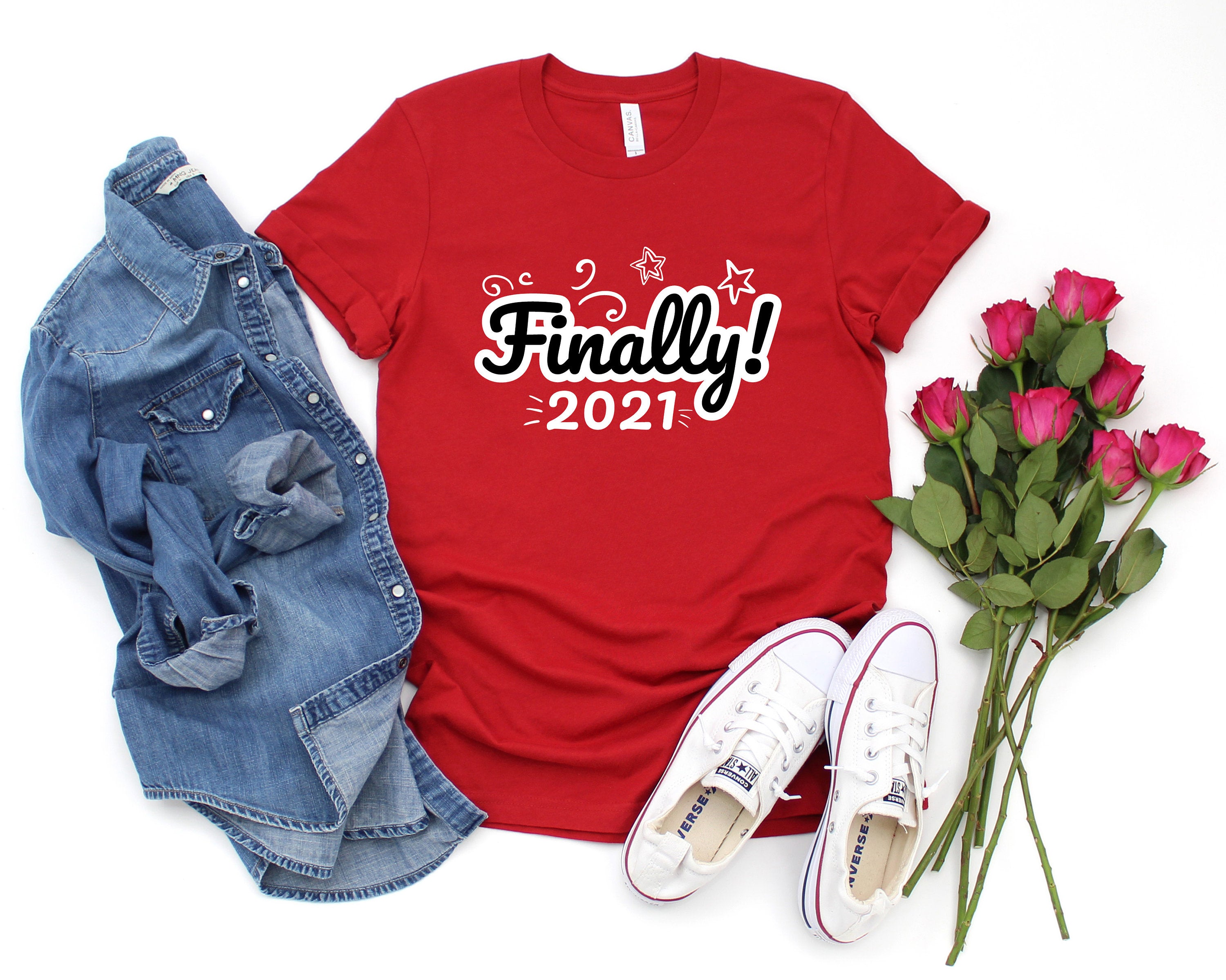 Finally 2021 New Year Shirt, Gift For New Year, New Year Crew Shirt, New Year Party Shirt, Funny New Year Tee, Funny Christmas Shirt