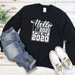 Hello 2021 F Off 2020 Sweatshirt, New Years Sweater, Funny New Year Eve Sweater, 2021 Party Sweater, Funny Christmas Sweatshirt