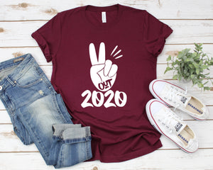 Peace Out 2020 Shirt, Hello New Year Shirt, New Years Shirt, Hello 2021, New Years Eve Shirt, Funny Holiday Shirt, Happy New Year Shirt,