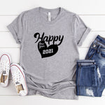 Happy New Year 2021 Shirts, Cute New Years Shirt, New Years Eve Shirt, 2021 Party Shirt, Funny Christmas Shirts, Family New Year Shirts