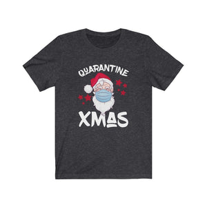 Quarantine X-mas T-Shirt, Ugly Christmas Shirt, Funny Santa Shirt, Funny Christmas Gift, Naughty Santa Shirt, Cute Christmas Pajamas