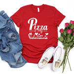 Pizza is My Valentine Shirt, Heart Shirt, Women Valentines Day Shirts, Teachers Valentines Day Shirt, Cute Heart Valentine Shirts
