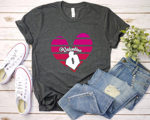 Couples Valentine Shirt, Valentine's Day Shirt, Women's Valentine's Tee, Heart Love Shirt, Valentines Day Shirt, Cute Valentine Shirts