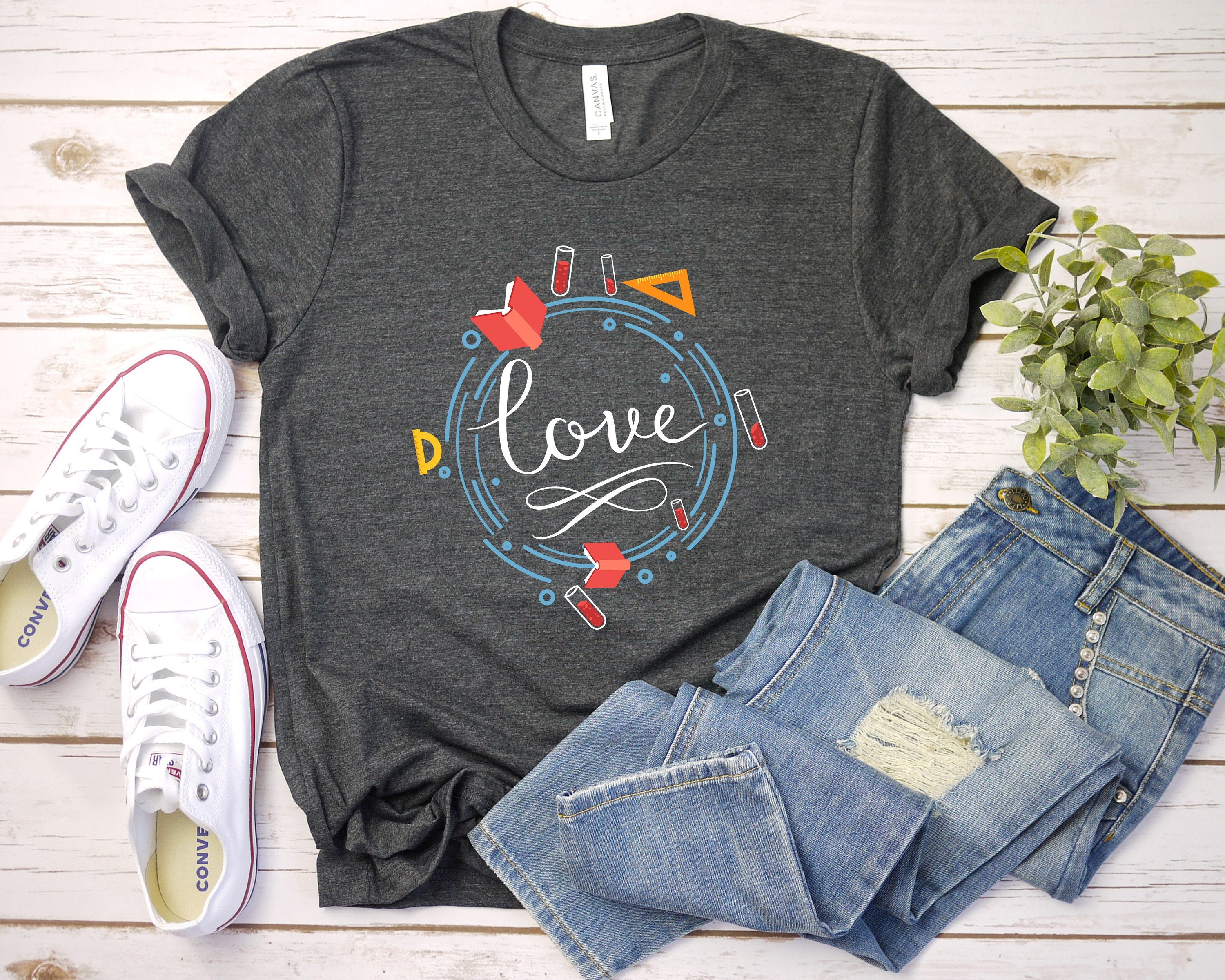 Teacher Love Valentines Day Shirt , Cute Valentines Shirt, Valentines Day Shirt Love Tee, School Teacher Shirt, Valentines Women Shirt