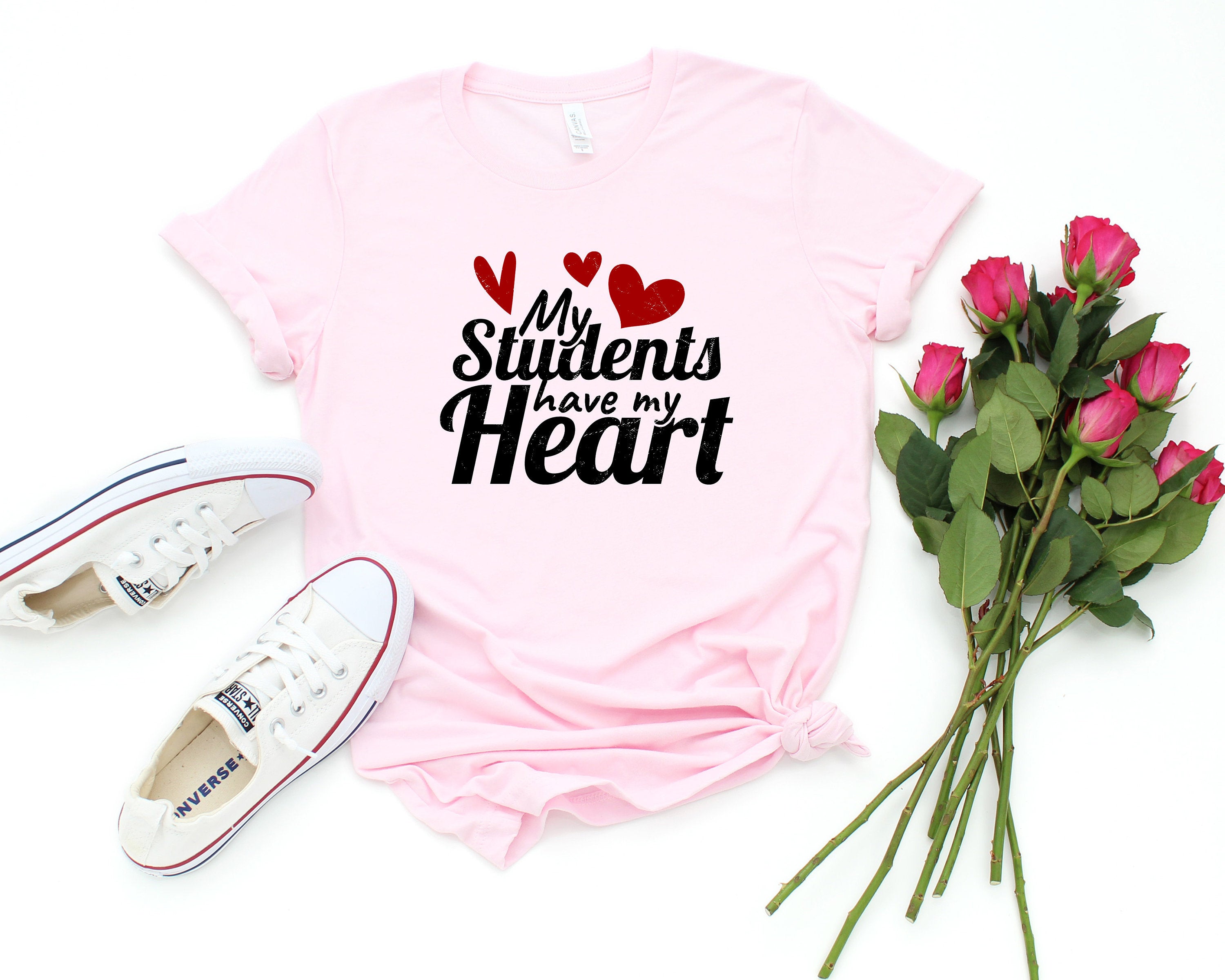 My Students Have My Heart shirt, Teacher Shirts, Teacher Appreciation Shirt, Teacher Gifts, Valentine Teacher Shirt, Xmas Gift Idea