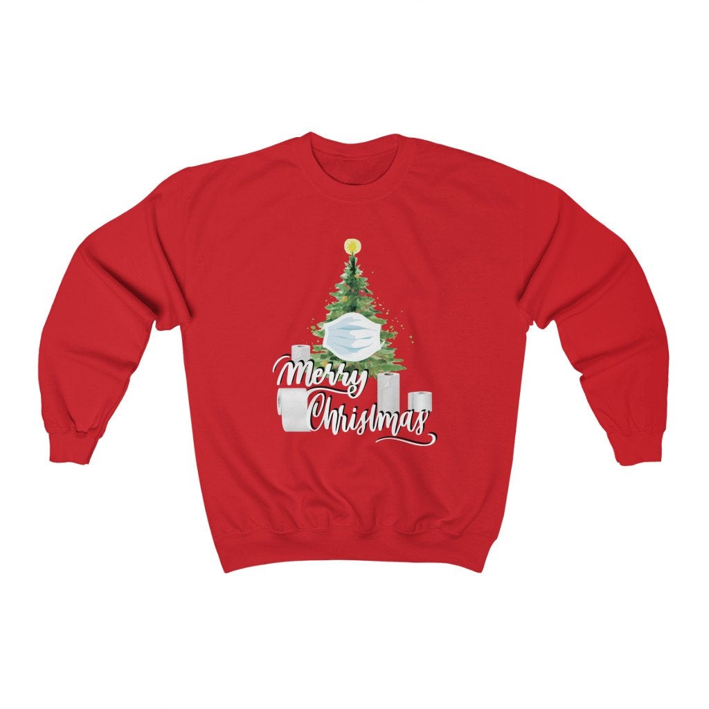 Christmass Tree Sweatshirts, Quarantine Christmas Sweater, Funny Holiday Shirt, Christmas Tree Sweater, Cute Christmas Pajamas