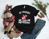 My Presence Is Your Present Shirt, Christmas Shirt for Women, Merry and Bright Shirt, Funny Christmas Shirt, Ugly Holiday Christmas Shirt