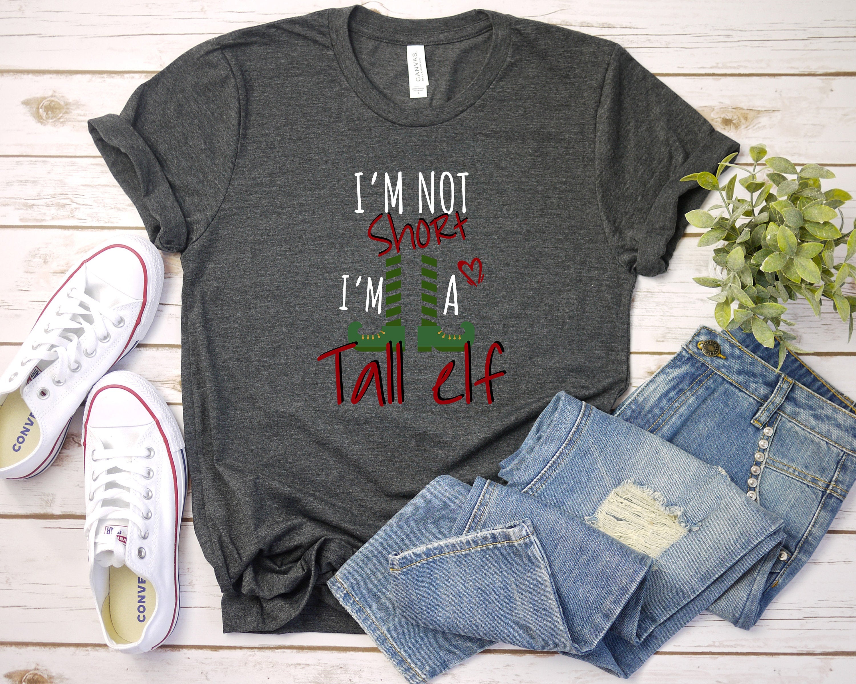 Cute Christmas Elf Shirts, Cute Christmas Shirt. Ugly Christmas Shirt. Funny Matching Christmas Shirt. Cute Christmas Pajamas,