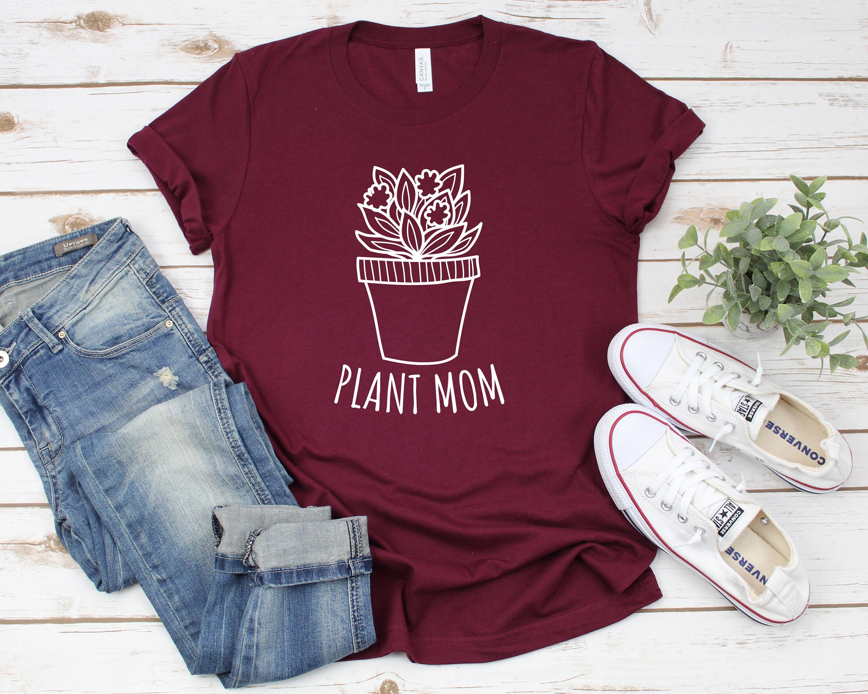 Plant Mom Shirt, Plant Mama Shirt, Plant Lady Shirt, Funny Graphic Tee, Plant Mom Gift, Funny Plant Shirt, Plant Lover Shirt