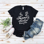 Grow Positive Thoughts Shirt, Positive Thought Tee, Mental Health Shirt, Kindness Shirt, Plant Shirt, Positive Shirt, Cute Plant Shirt
