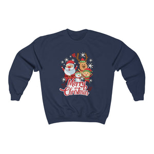 Reindeer Merry Christmas Sweatshirt, Quarantine Christmas Sweater, Rudolph Matching Family Christmas Sweater, Ugly Christmas Sweatshirt