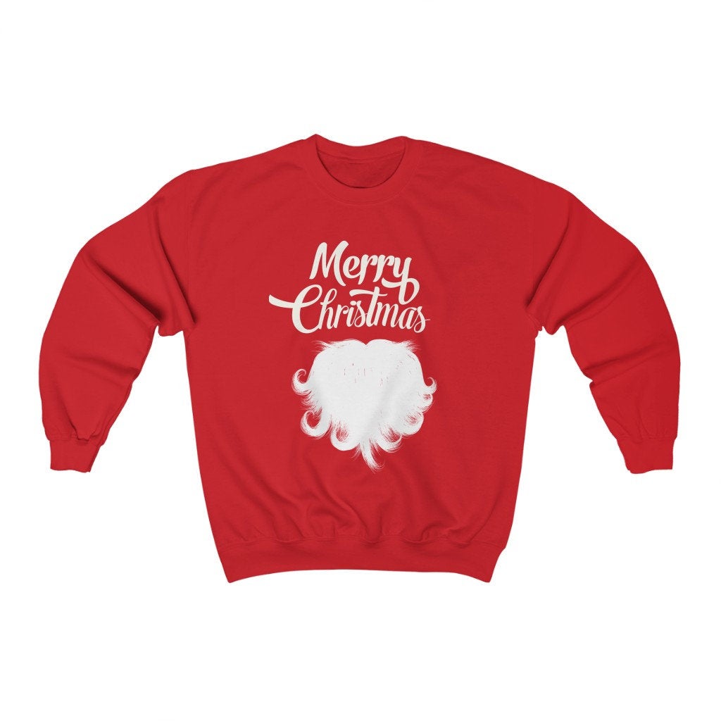 Merry Christmas Sweatshirt, Santa Clause Sweater, Ugly Christmas Sweatshirt, Funny Family Christmas Sweater, Funny Xmas Sweatshirt