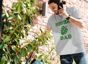 Monstera Dad T-Shirt, Potted Plant Shirt, Succulent Tee, Gardening Gift, Plant Mom Dad, Garden Shirt, Nature, Gift Idea For Plant Lover