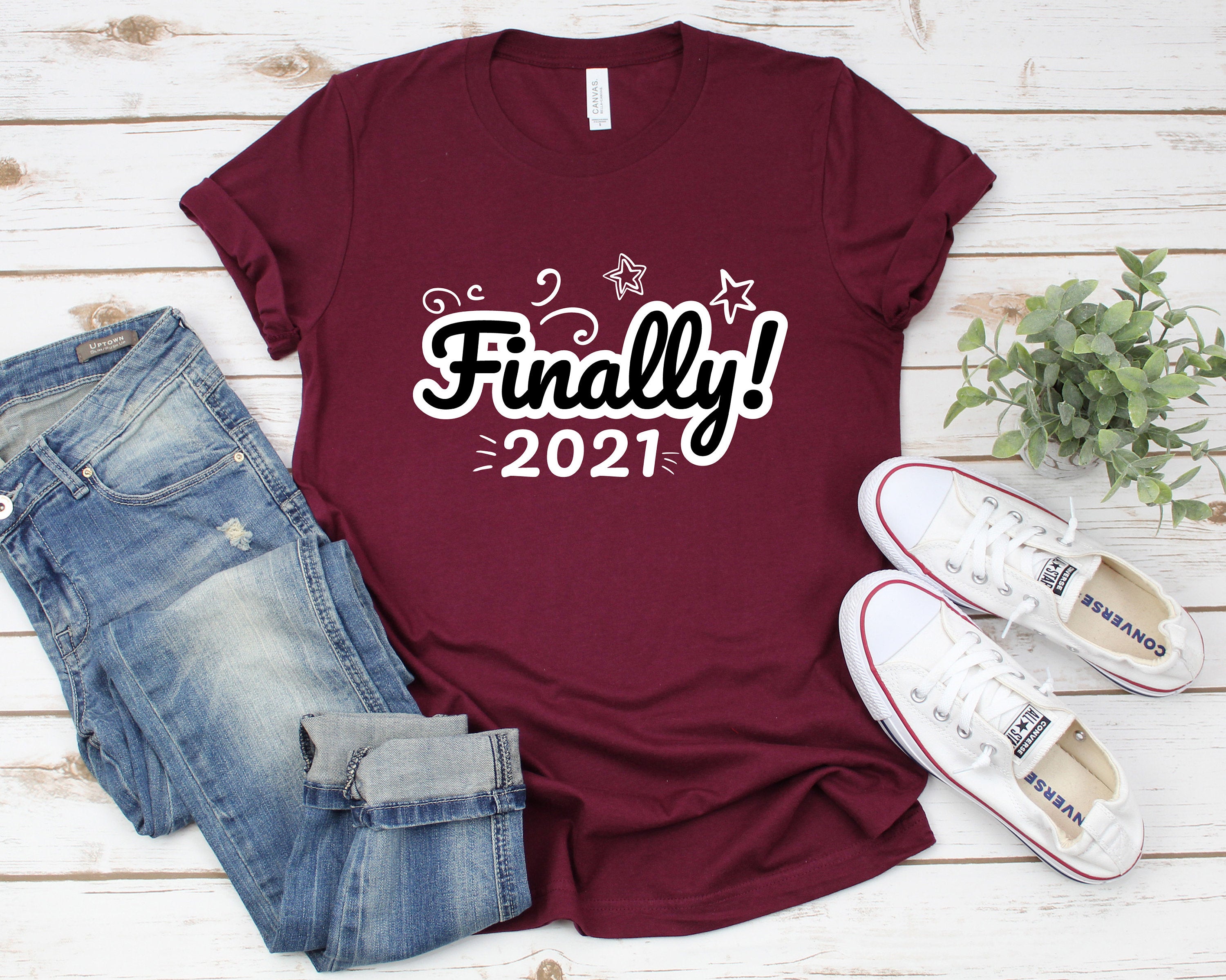 Finally 2021 New Year Shirt, Gift For New Year, New Year Crew Shirt, New Year Party Shirt, Funny New Year Tee, Funny Christmas Shirt