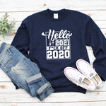 Hello 2021 F Off 2020 Sweatshirt, New Years Sweater, Funny New Year Eve Sweater, 2021 Party Sweater, Funny Christmas Sweatshirt