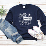 2021 New Year Resolution Do Not Repeat 2020 Sweatshirt, New Year Sweater, Funny 2021 Sweatshirt, Quarantine Sweatshirt