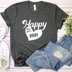 Happy New Year 2021 Shirts, Cute New Years Shirt, New Years Eve Shirt, 2021 Party Shirt, Funny Christmas Shirts, Family New Year Shirts