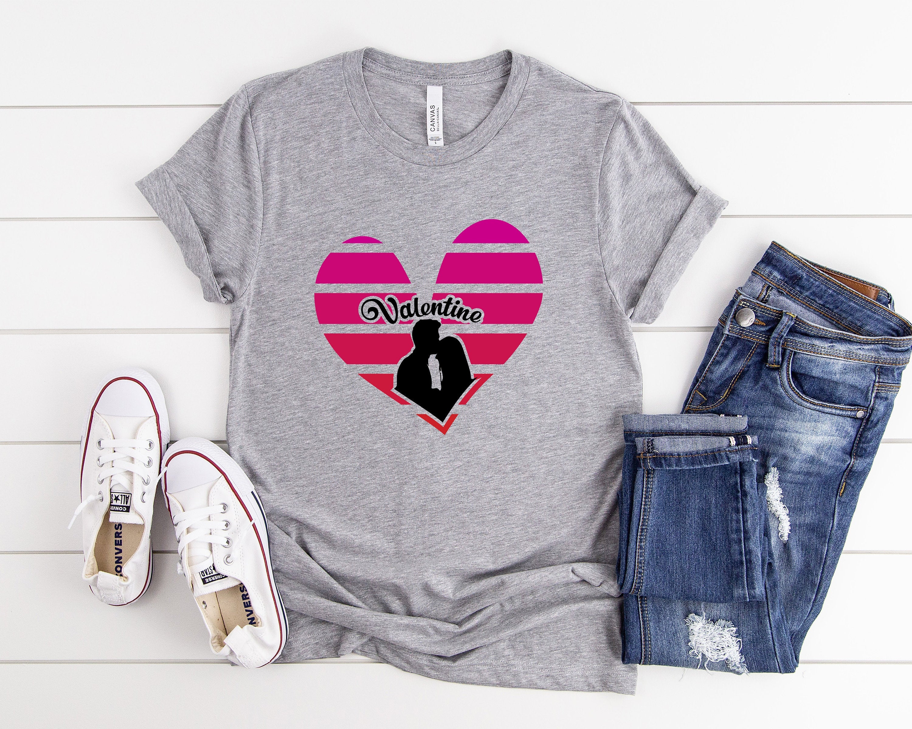 Valentines Day Shirt, Heart Shirt, Valentines Day Shirts For Women, Te –  Jelly Bee Design