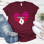 Couples Valentine Shirt, Valentine's Day Shirt, Women's Valentine's Tee, Heart Love Shirt, Valentines Day Shirt, Cute Valentine Shirts