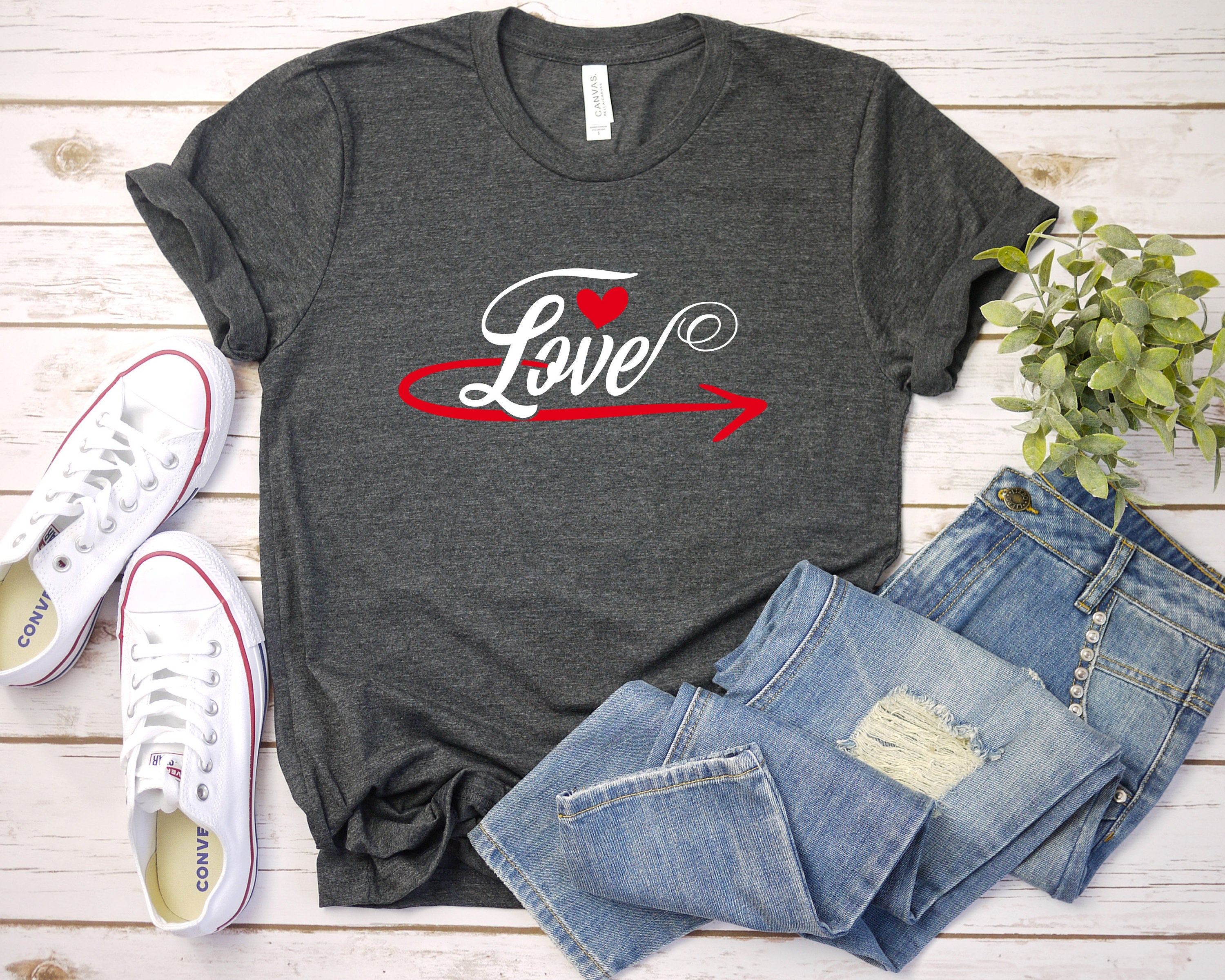 Love Arrows Valentines Day Love Shirt , Cute Valentines Shirt, Valentines Day Shirt Love Tee, Love T shirt, Valentines Women Shirt