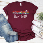 Plant Mom Shirt, Potted Plant, Succulent Tee, Gardening Gift, Plant Mom and Dad, Garden Shirt, Nature Lover Shirt, Gift Idea For Plant Lover