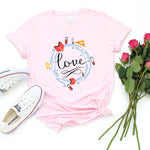 Teacher Love Valentines Day Shirt , Cute Valentines Shirt, Valentines Day Shirt Love Tee, School Teacher Shirt, Valentines Women Shirt