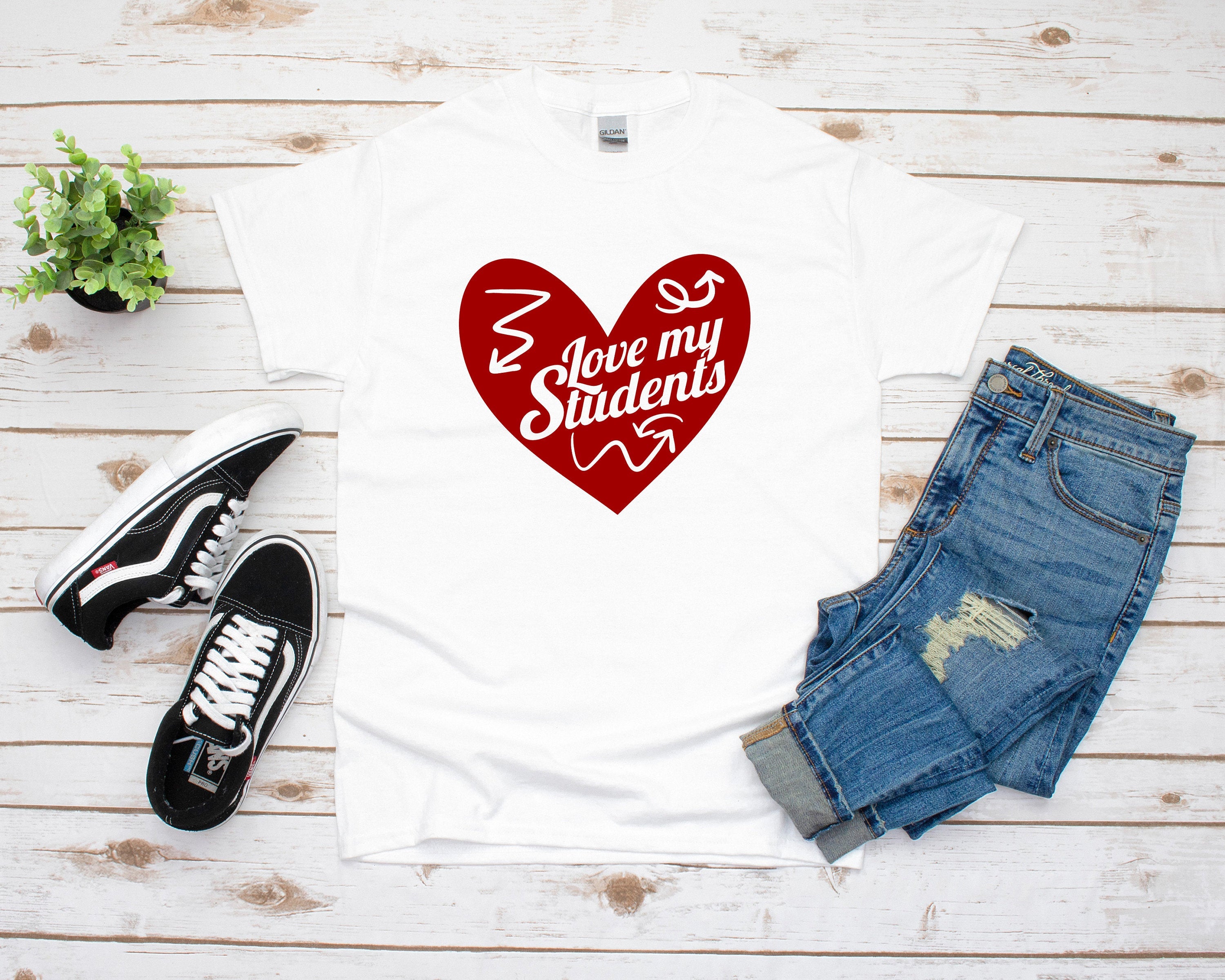 Love my Students Shirt, Valentines Day Teacher Shirt, Teacher Appreciation Shirt, Elementary School Teacher Shirt, Preschool Teacher