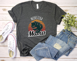 Monstera Mama Shirt, Plant Mom Shirt, Plant Shirt, Plant Gift, Plant Lover Gift, Plant Lady, Plant Shirt, Crazy Plant Lady, Plant Tee Shirt