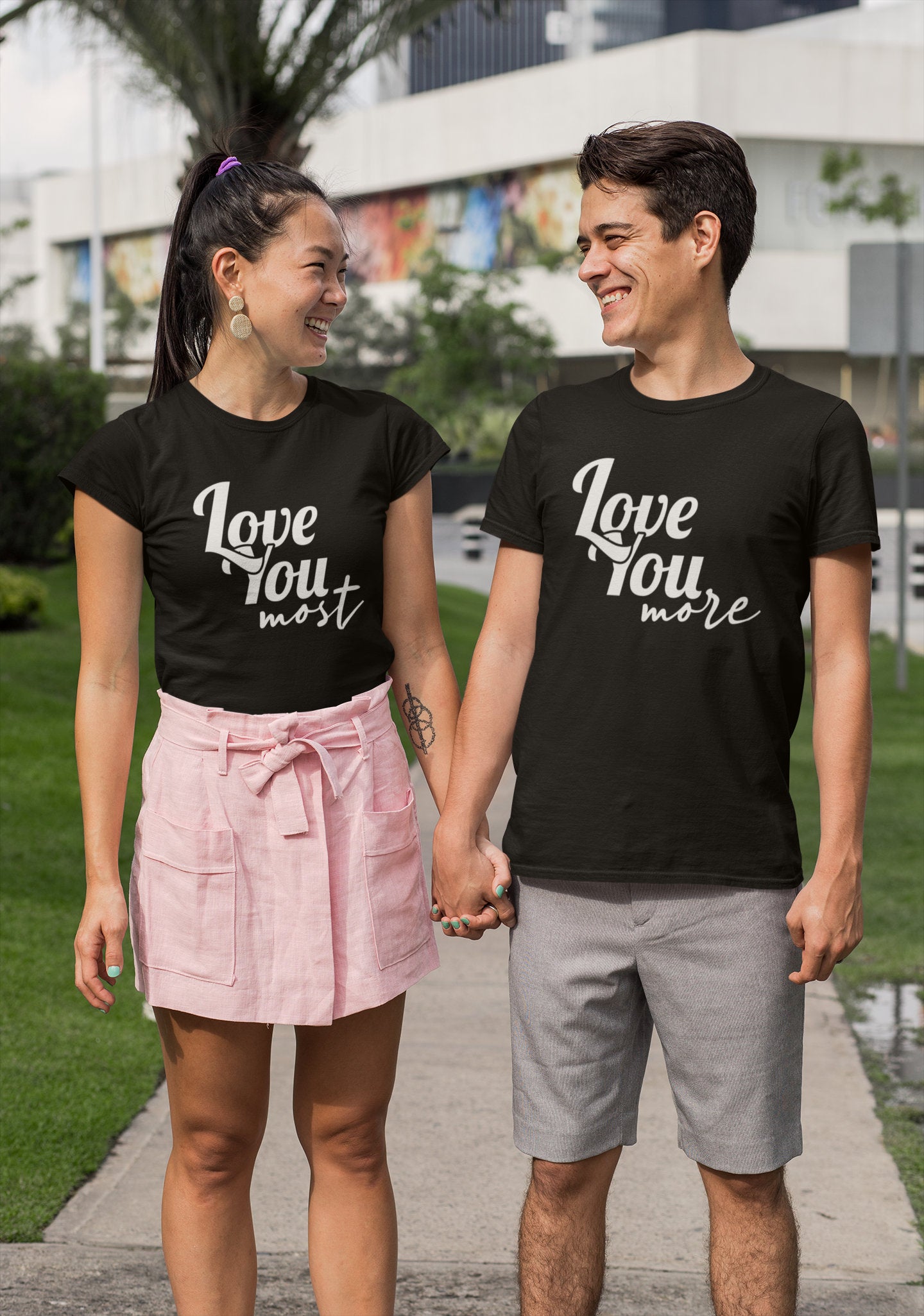 I Love You More and Most Couple Shirt, Anniversary Shirts, Valentines Shirt, Matching Shirts, Married Since Shirts, Matching Couple Shirts