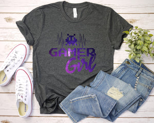 Gamer Girl Shirt, Girl Power Shirt, Nerd Shirt, Yes I Am A Gamer Girl Shirt, Nerd Shirt, Video Game Shirt, Gifts for Gamer, Cute Gamer Shirt