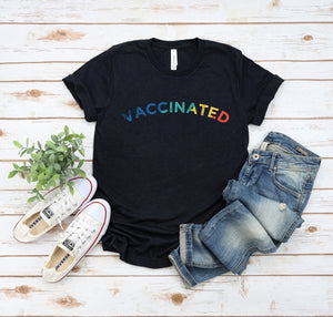 Covid Vaccinated T-shirt, Covid Vaccine Shirt, Covid Finished, Awareness Pro-Vaccine Science Humor Shirt, Public Health, Properly Vaccinated