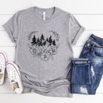 Hiking Shirt, Mountains Heartbeat Shirt, Hiking T Shirt, Nature T Shirt, Hiking Mom Shirt, Nature Lover Shirt, Adventure Shirt, Outdoor Tee